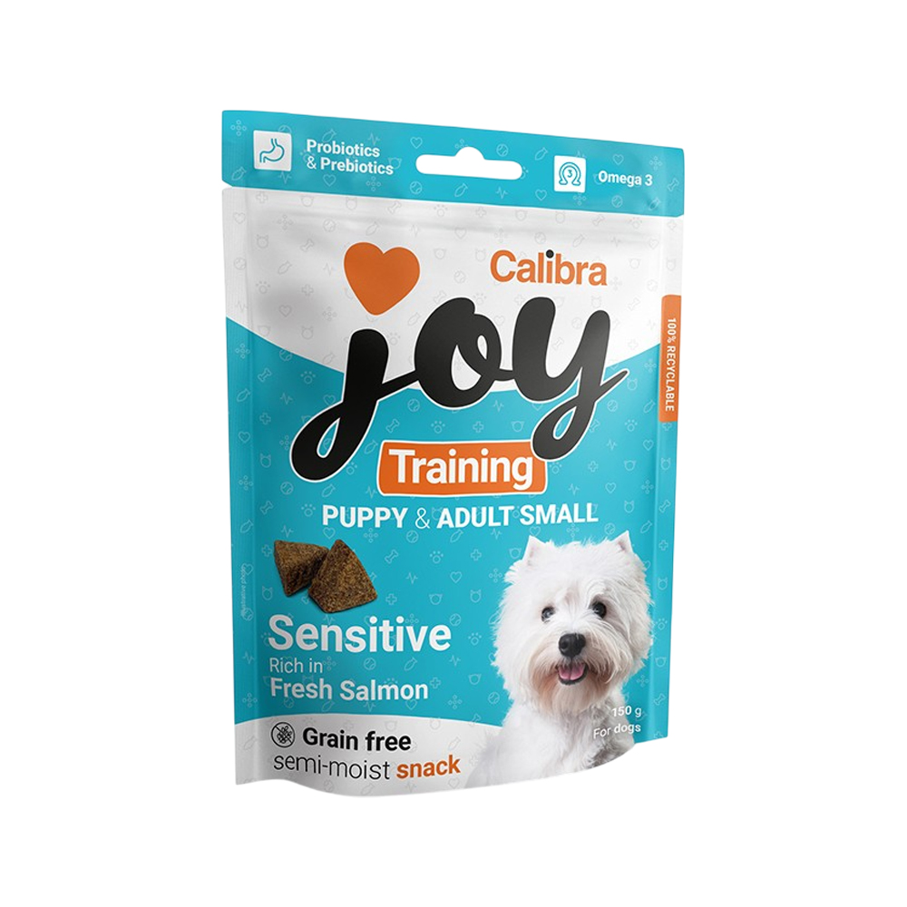 Calibra Joy Dog Training Snacks - Puppy & Adult Small Breed - Sensitive - Lachs - 150 g Calibra Joy Dog Training Snacks - Puppy & Adult Small Breed - Sensitive - Lachs - 150 g von Calibra