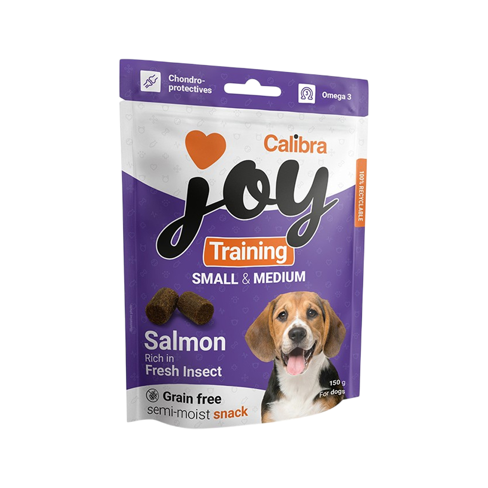 Calibra Joy Dog Training Snacks Small & Medium Breed - Salmon & Insect - 3 x 150 g Calibra Joy Dog Training Snacks Small & Medium Breed - Salmon & Insect - 3 x 150 g von Calibra