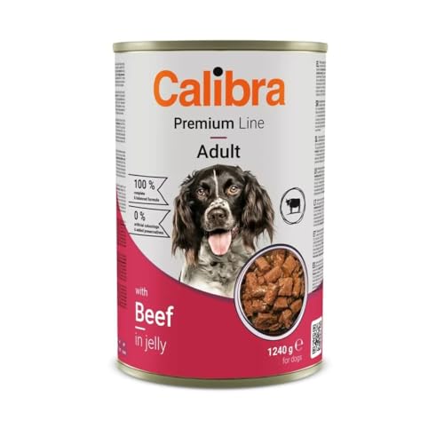 Calibra Premium Line Adult Beef Rindfleisch Nassfutter 1,2 kg von CALIBRA