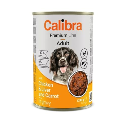 Calibra Premium Line Adult Chicken with Liver and Carrot Huhn 1,2 kg von CALIBRA