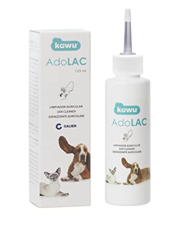 Calier · Adolac Externer Ohrreiniger für Hunde und Katzen, neues Format 125 ml von Calier