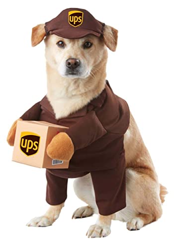 UPS Hundekostüm, Größe XS von California Costumes