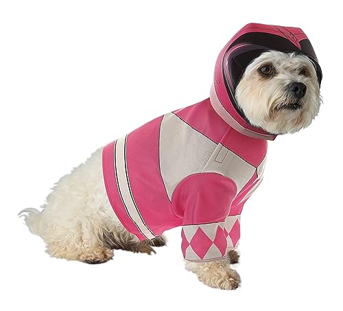 California Costumes Power Rangers Hundekostüm, Pink Ranger, Größe S von California Costumes