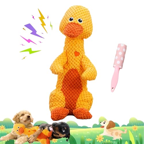 Camic Wowpetsmart Invincible Chewanimals, Durachew Indestructible Dog Toy, Wowpetsmart for Heavy Chewers, Squeaky Stuffed Plushy Dog Toy, for Small, Medium and Large Dogs (C) von Camic