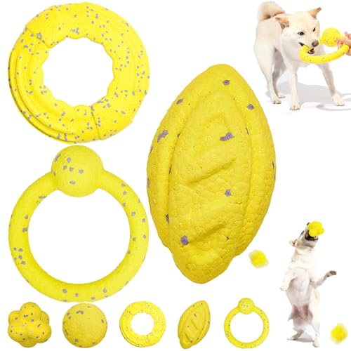 The Mellow Dog Calming Ball, Mellow Dog Emotional Support Ball, Chewable Calming Balls for Dogs, Fun Toys and Chew Toy for Any Size Dog, Dog Tennis Balls for Aggressive Chewers (CDE) von Camic