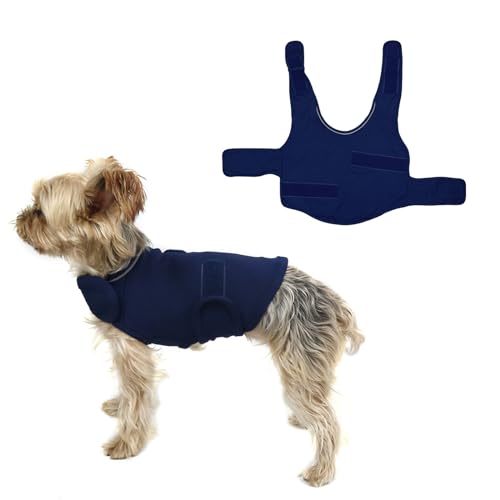 Camidy Dog Anxiety Vest, Adjustable Dog Thunder Jacket Dog Anxiety Relief Coat Reflective Strip Calming Jacket for Anxiety Fireworks Thunder von Camidy