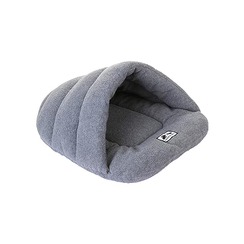 Camidy Haustier Schlafen Cave Bett Komfortable Warme Schlafsack Hund Bett Cuddler Burrow Haus Plüsch Nest für Hund Katze Haustier Schlafen von Camidy