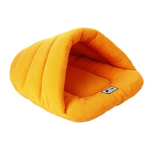 Camidy Haustier Schlafen Cave Bett Komfortable Warme Schlafsack Hund Bett Cuddler Burrow Haus Plüsch Nest für Hund Katze Haustier Schlafen von Camidy