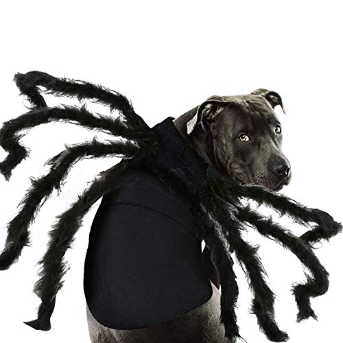 Halloween-Kostüm für Haustiere, Hunde, Spinnen, Sweatshirt, Cosplay, Kleidung, Haustiere, Hunde, Halloween, lustiges Hundewelpen, Motto-Party-Kostüm für mittelgroße und große Hunde von Camlinbo