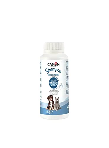 CAMON Trockenes Shampoo aus Pulver, 150 g. von Camon