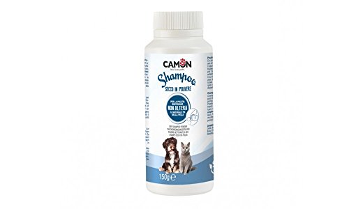 CAMON Trockenes Shampoo aus Pulver, 150 g. von Camon