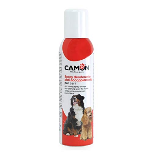 Camon Anti-Verkoppelendes Deodorant Spray für Hunde, hält Männchen von der Hündin in Wärme ab von Camon