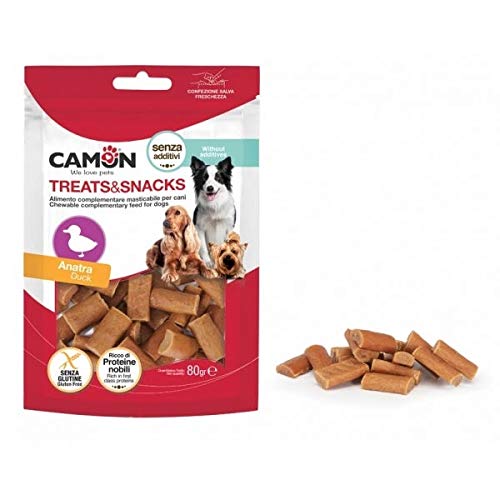 Camon Leckerbissen Huhn Fisch und Käse Ente 80 gr von Camon