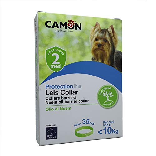 Camon Leis Collare Barriera Con Olio Di Neem Cane 35 Cm S 12 Pezzi von Camon