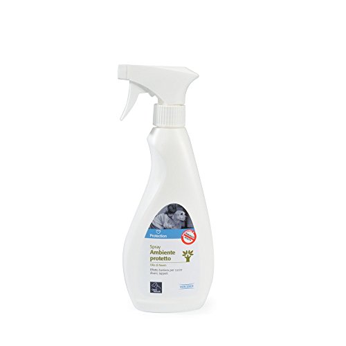 Camon Spray gegen Parasiten und Ungeziefer mit Niemöl, umweltfreundlich, 500 ml, Barriere für Hundebetten, Sofas und Teppiche von Camon