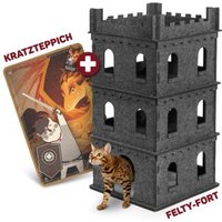 Canadian Cat Company Filz Katzenburg Felty Fort Set von Canadian Cat Company