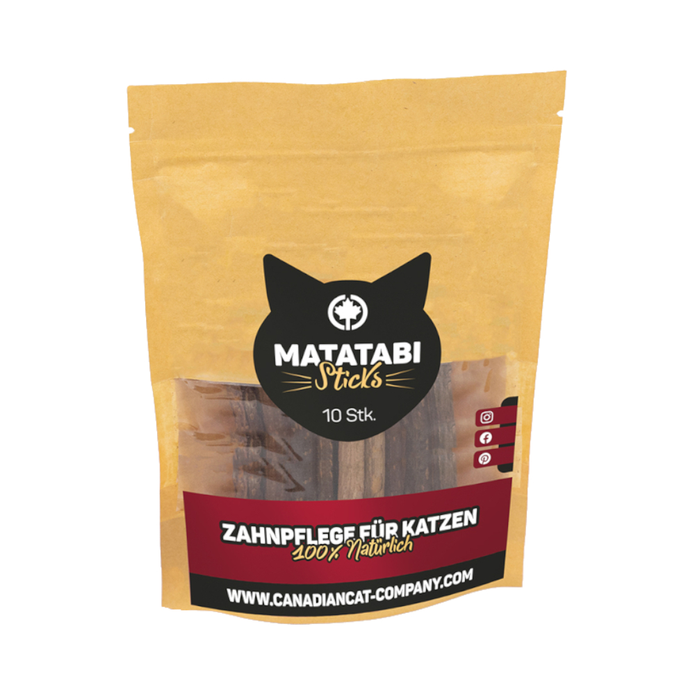 Canadian Cat Company Matatabi Zahnpflege für Katzen - 10 Stück Canadian Cat Company Matatabi Zahnpflege für Katzen - 10 Stück von Canadian Cat Company