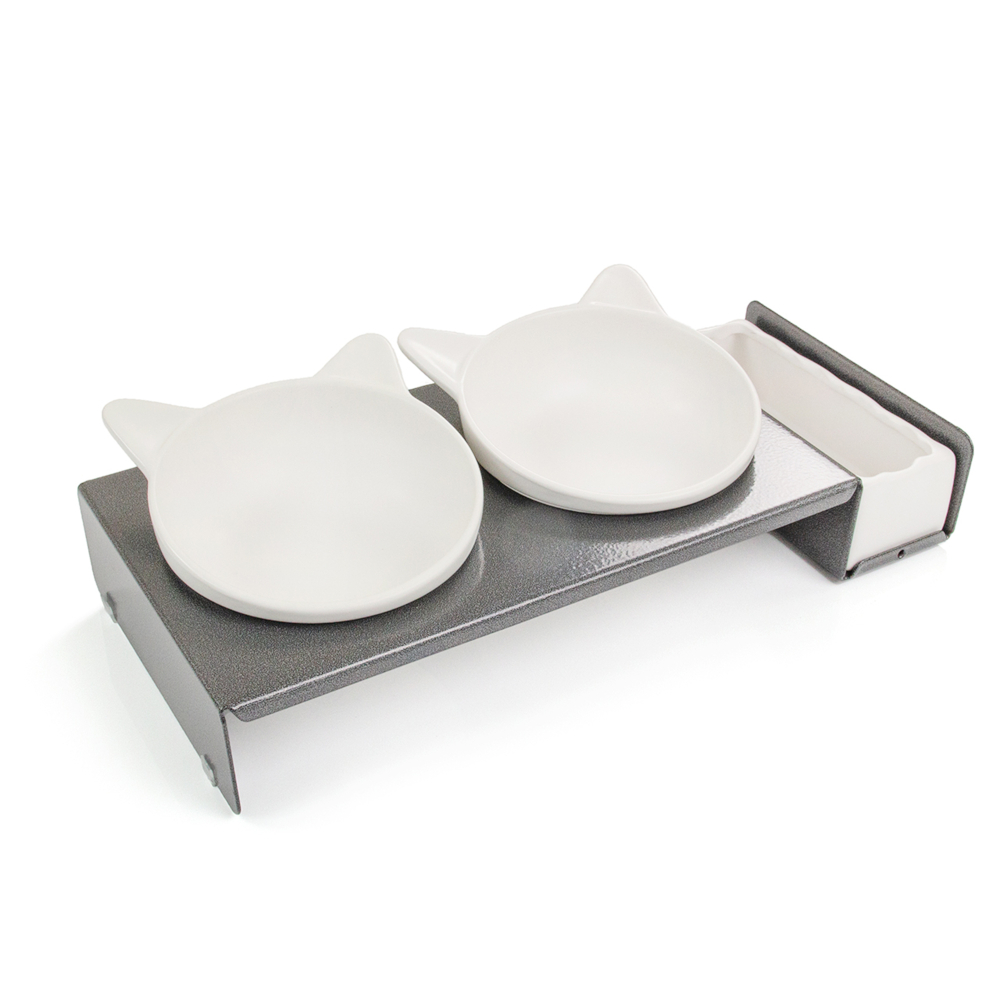 CanadianCat Company Futterbar Cat Diner - Holz: 2 x 250 ml, Ø 15 cm CanadianCat Company Futterbar Cat Diner - Holz: 2 x 250 ml, Ø 15 cm von Canadian Cat Company