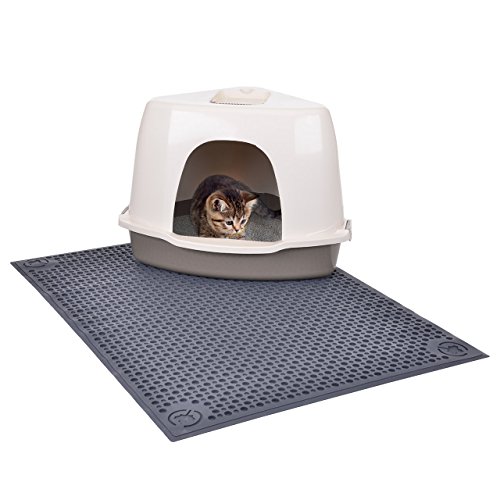 CanadianCat Company | XXL Auffangmatte 70 x 90 cm - Katzentoilettenvorleger -sauberlauf Zone der Vorleger für die Katzentoilette von CanadianCat Company