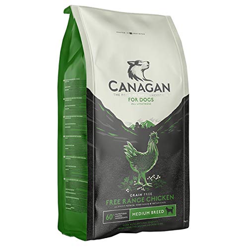 CANAGAN Hundefutter getreidefrei FREE RUN CHICKEN 2kg mit extra viel Hühnchenfleisch von Canagan