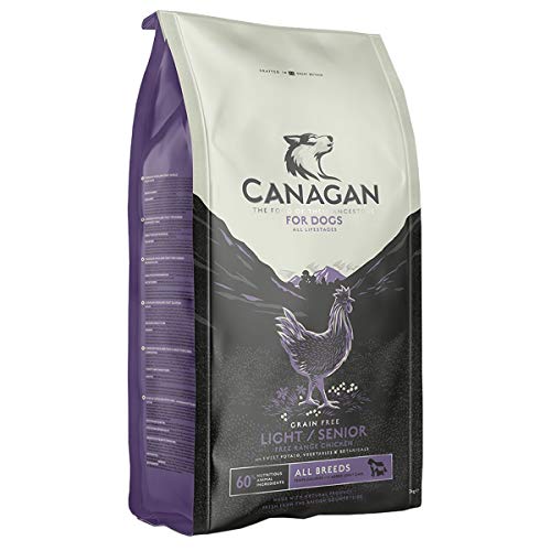 Canagan Free-Run Chicken Light/Senior 6 kg - CIBO SECCO PER CANI Anziani e Sovrappeso Con Pollo von Canagan