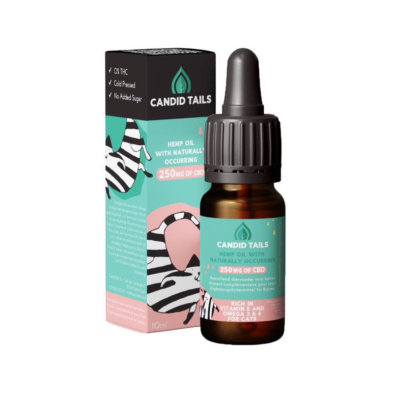 Candid Tails Lachsöl mit CBD - 10 ml von Candid Tails