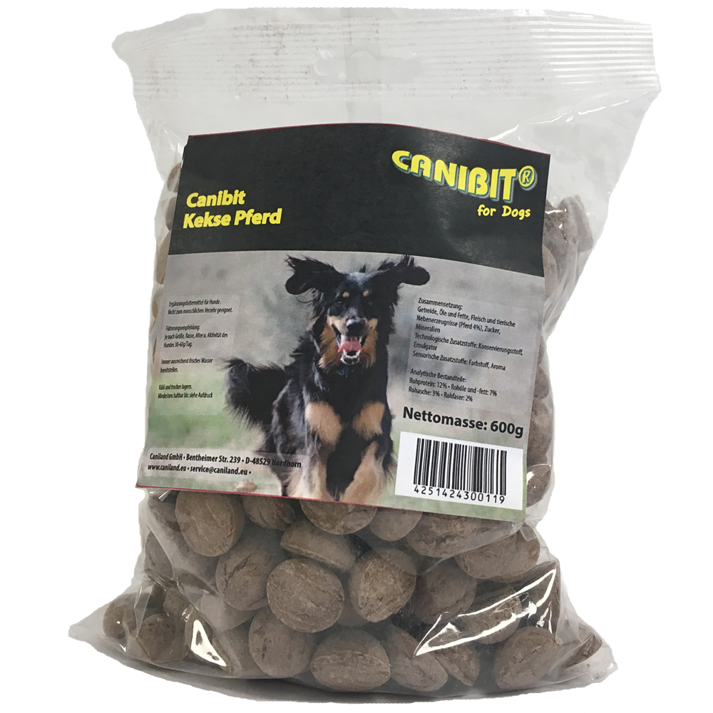 Caniland Kekse mit Pferdefleisch - Sparpaket: 6 x 600 g von Caniland