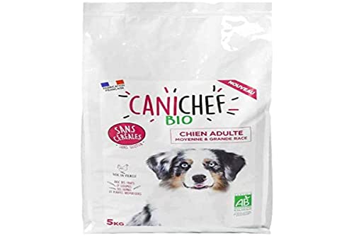 CANICHEF Bio für ausgewachsene Hunde (mittlere und große Rasse) – 5 kg von Canichef