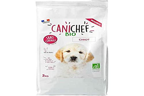 Canichef Bio Trockenfutter ohne Getreide für Welpen, 2 kg von Canichef