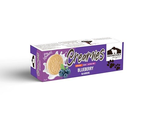 Caniland Creamies - Blaubeere Hundekekse | Gebackener Hundekeks mit zarter Füllung, Cookies 1 x 120g von caniland