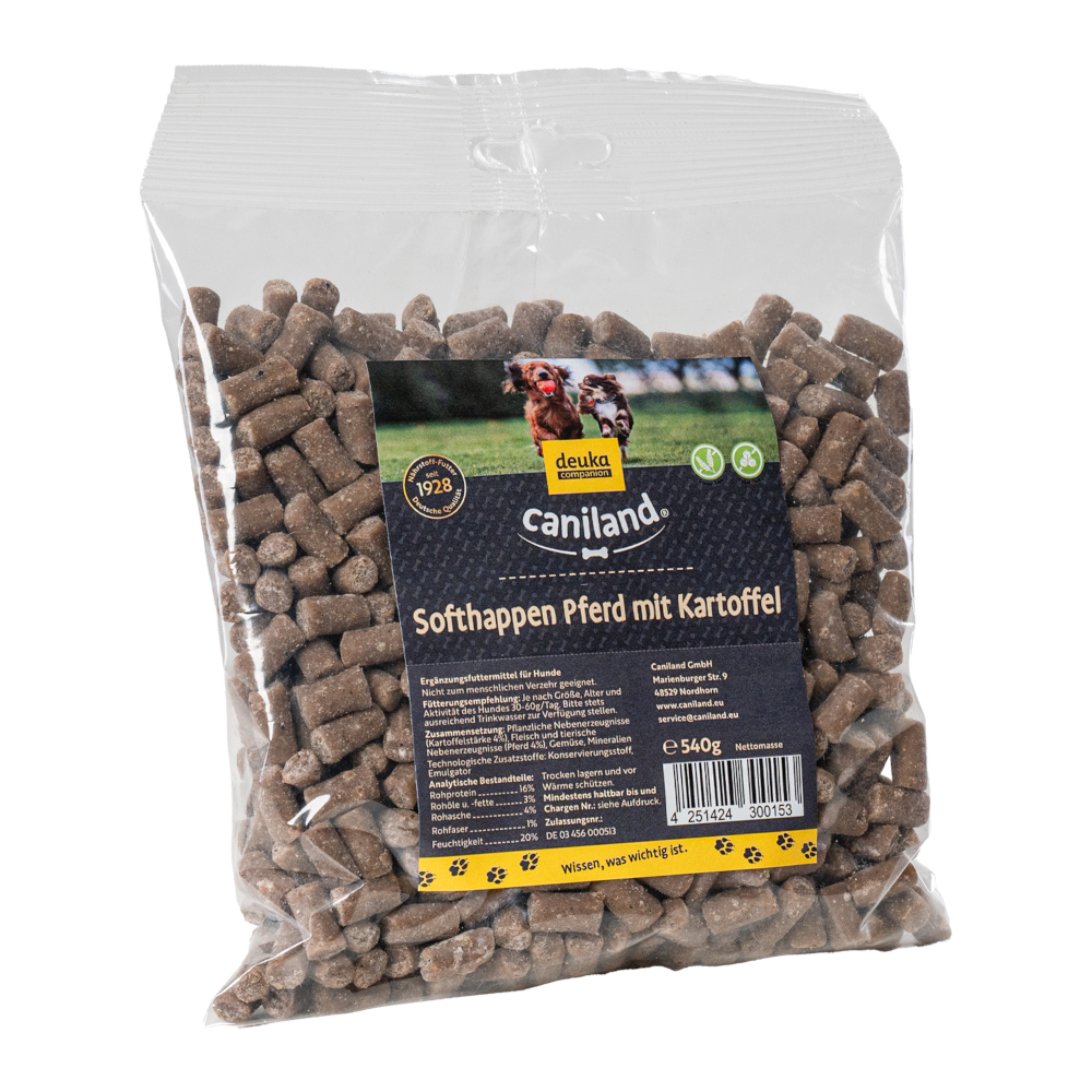 Caniland Soft Happen mit Pferdefleisch getreidefrei - Sparpaket: 4 x 540 g von Caniland