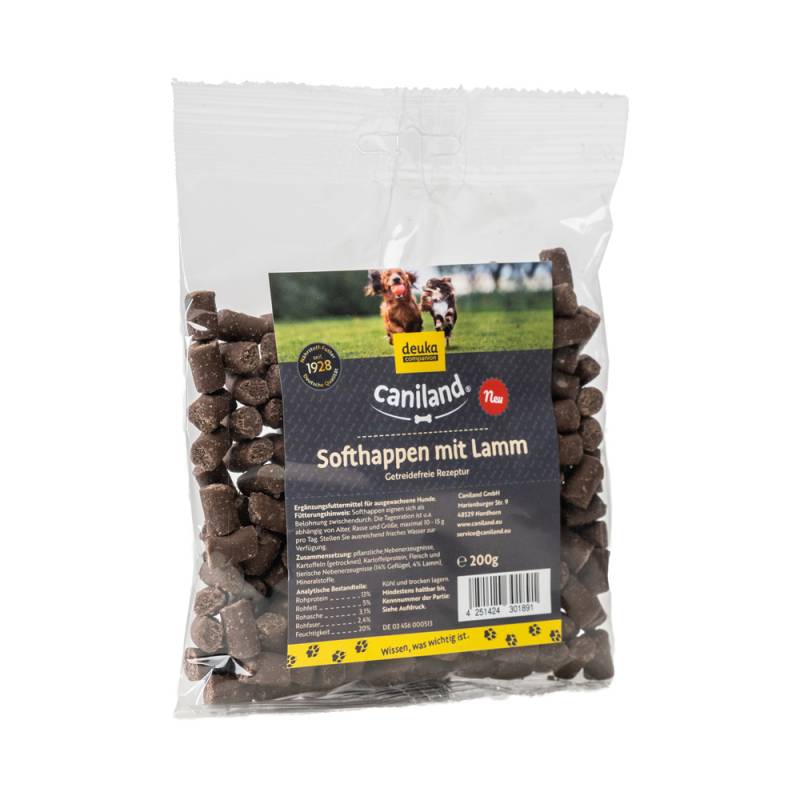 Caniland Softhappen Getreidefrei mit Lamm - Sparpaket: 4 x 200 g von Caniland