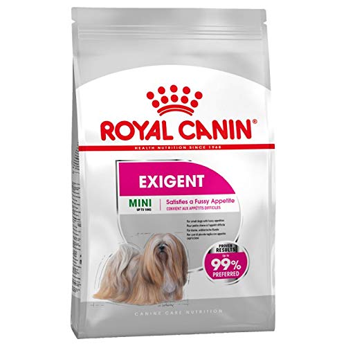 Canin Royal Mini Exigent 2 x 3 kg Hundefutter für wählerische Hunde kleiner Rassen bis 10 kg mit speziellem Trockenfutter, optimale Zahnsteinprävention, EPA/DHA für schönes Fell von Canin