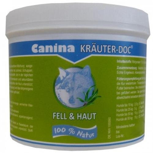 Canina Pharma KRÄUTER-DOC Fell & Haut 150 g, Hundepflege, Tierpflege von Canina Pharma