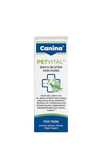 Canina PETVITAL Bach-Blüten No. 7, 1er Pack (1 x 10 g) von Canina