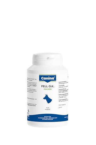 Canina Fell O.K. Pulver, 200g, Weiß von Canina