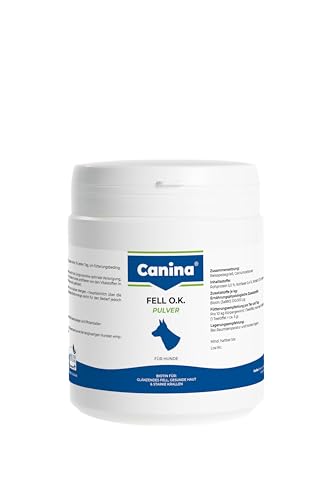 Canina Fell O.K. Pulver 500g, bräunlich von Canina