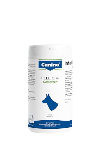 Canina Fell O.K. Tabletten, 1 kg, beige von Canina