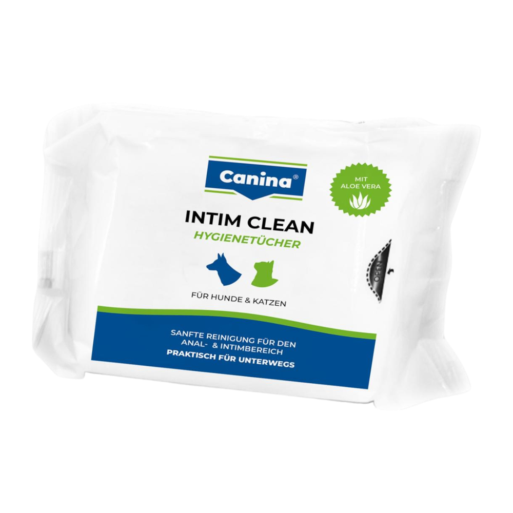 Canina Intim Clean - 25 Hygienetücher von Canina