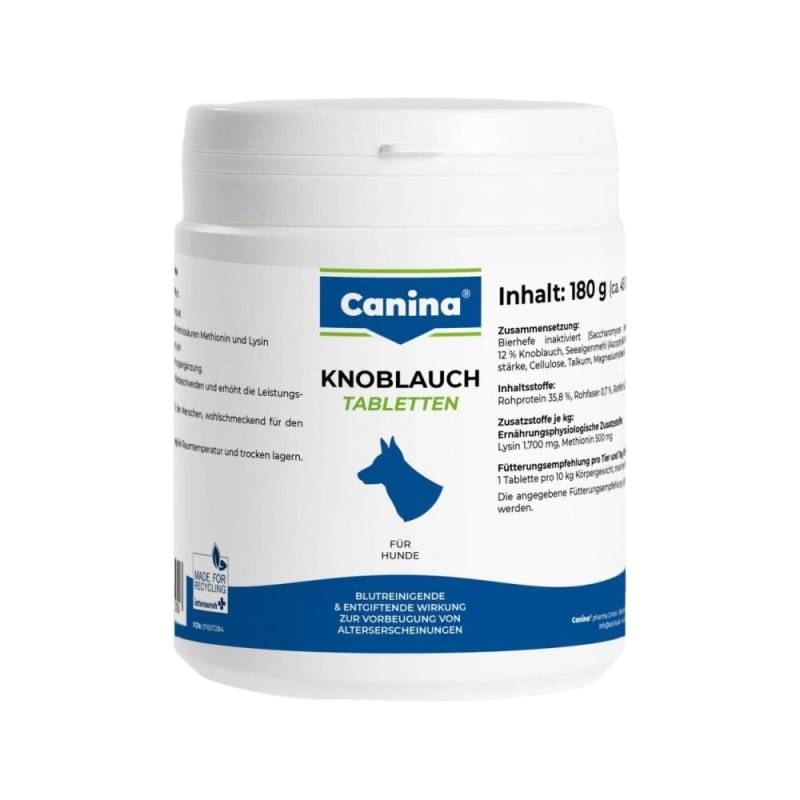 Canina Knoblauch Tabletten - 180 g von Canina