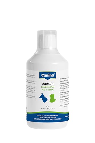 Canina Medizinal Dorschlebertran, 1er Pack (1 x 500 ml) von Canina