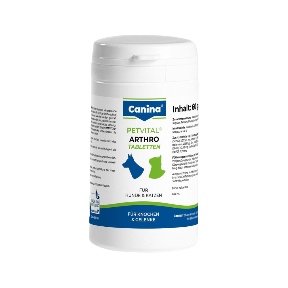 Canina Petvital Arthro tabletten - 60 g von Canina