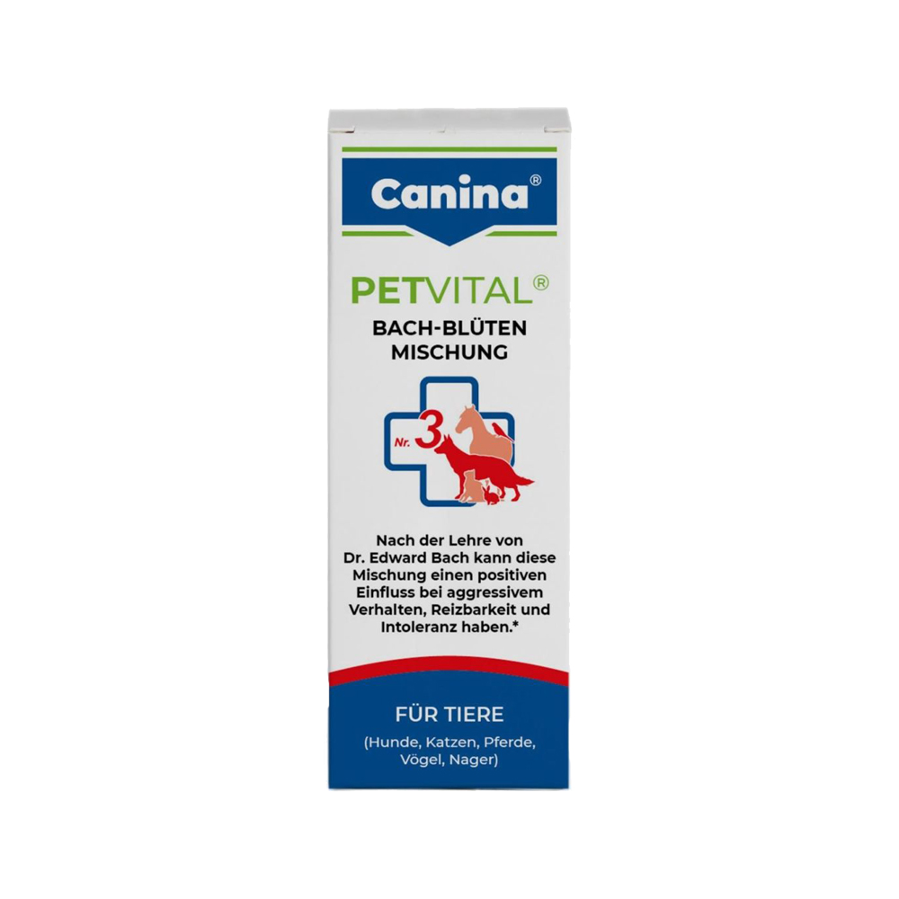 Canina Petvital Bachblüten Nr.3 Agression - 10 g von Canina