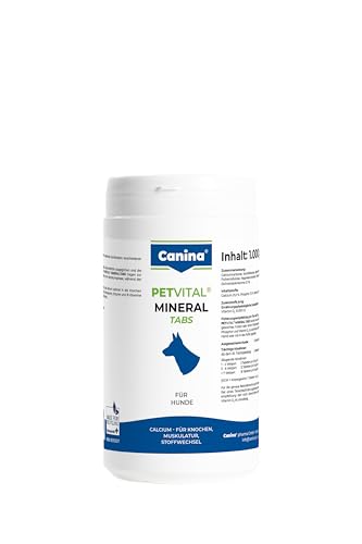 Canina Petvital Mineral-Tabs, 1er Pack (1 x 1 kg) von Canina