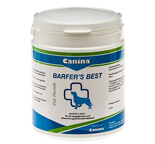 Canina Pharma Barfers Best 500g - Vitamine und Mineralstoffe natürlichen Ursprungs von Canina