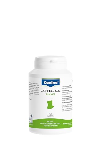 Canina Pharma CAT Fell O.K. Pulver, 100 g von Canina