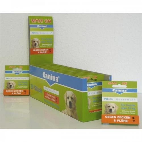 Canina Pharma PETVITAL Novermin fürgroße Hunde 4ml, Hundepflege, Tierpflege von Canina