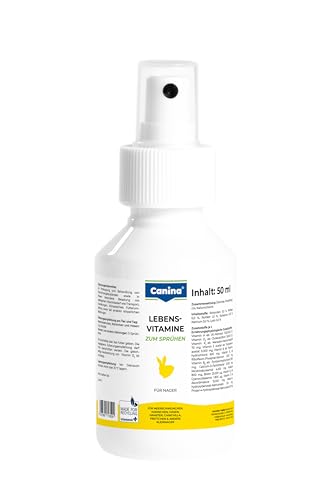 Canina Pharma Petvital Lebensvitamine Nager, 50 ml, klar von Canina