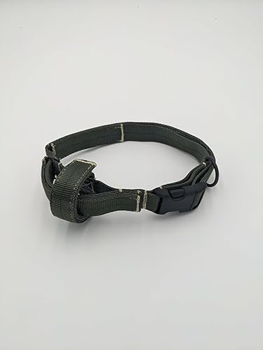 Canine Tactical Heavy Duty Nylon Tactical Dog JP Collar - Verstellbares Hundehalsband mit Griff für Training, langlebige leichte Metallschnalle Hardware für Komfort, Sender Nicht enthalten (Ranger von Canine Tactical