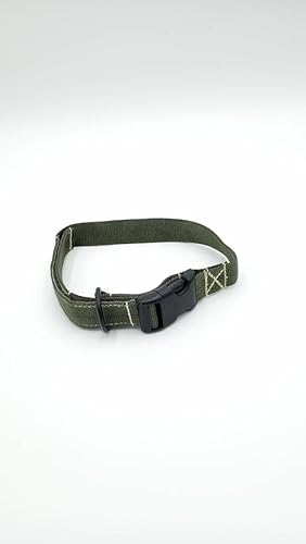 Canine Tactical Strapazierfähiges röhrenförmiges Nylon Taktisches ausfallsicheres Hundehalsband - Stabiler Griff für Hundetraining Plus Langlebige und dennoch leichte Metallschnalle Hardware (Ranger von Canine Tactical